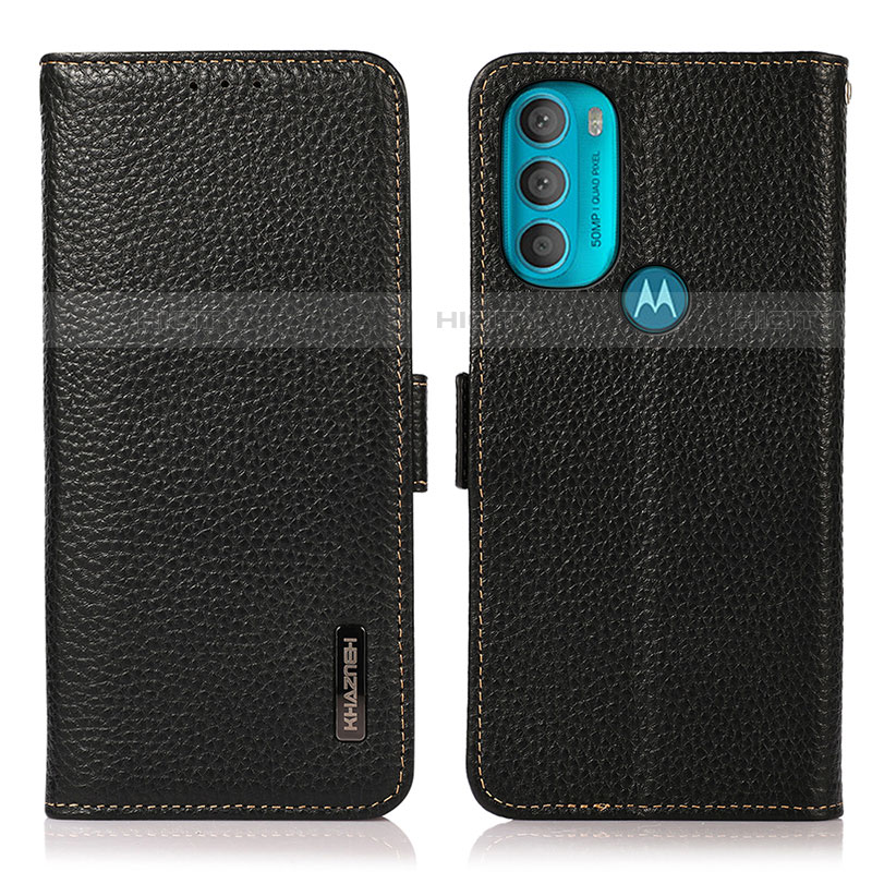 Coque Portefeuille Livre Cuir Etui Clapet B03H pour Motorola Moto G71 5G Plus