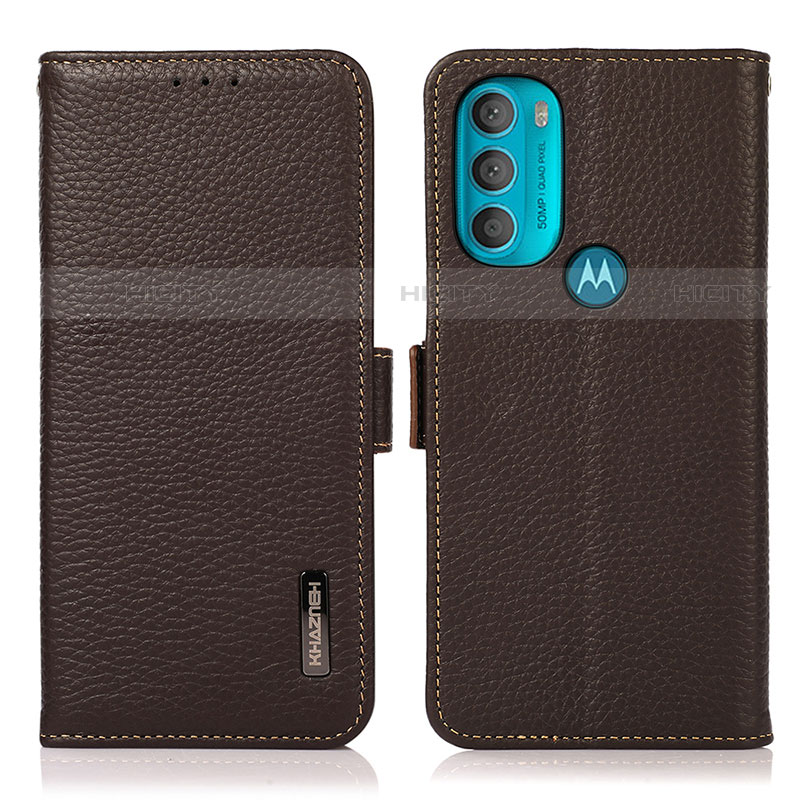 Coque Portefeuille Livre Cuir Etui Clapet B03H pour Motorola Moto G71 5G Plus