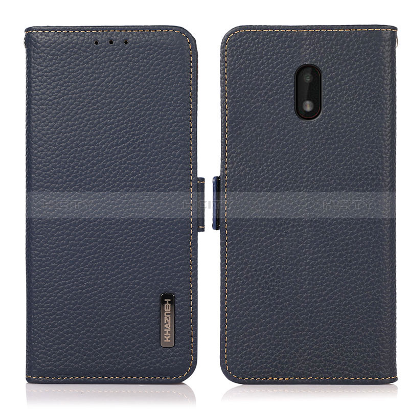 Coque Portefeuille Livre Cuir Etui Clapet B03H pour Nokia C01 Plus Bleu Plus