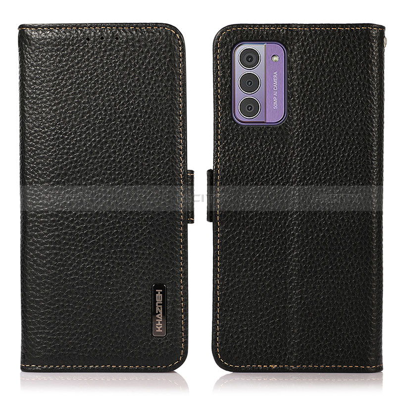 Coque Portefeuille Livre Cuir Etui Clapet B03H pour Nokia G42 5G Noir Plus