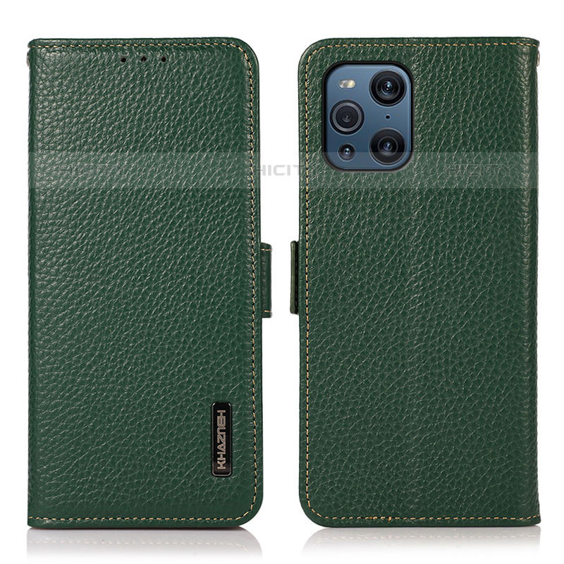 Coque Portefeuille Livre Cuir Etui Clapet B03H pour Oppo Find X3 Pro 5G Plus