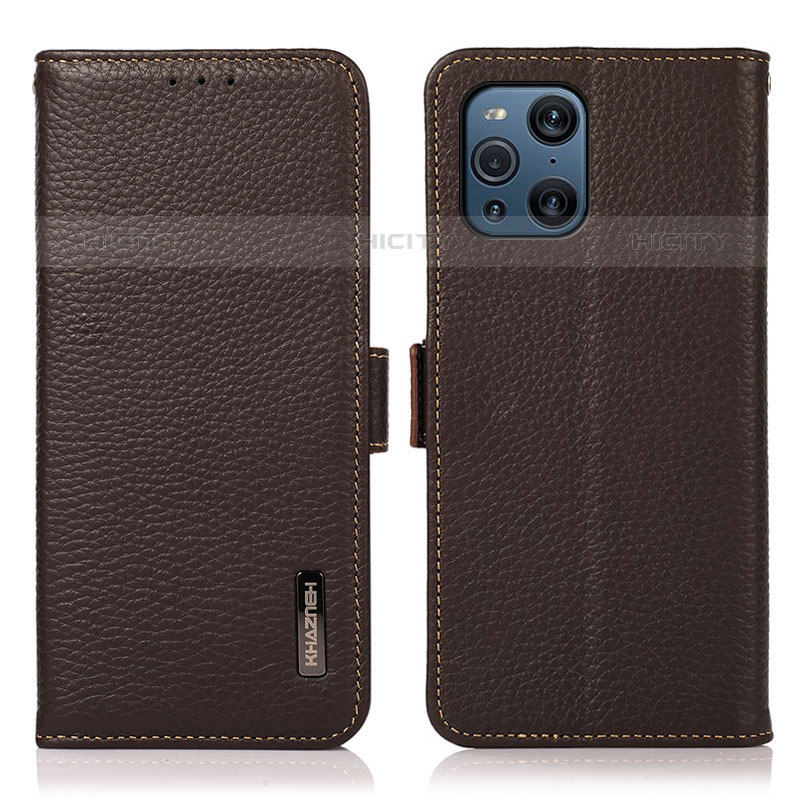 Coque Portefeuille Livre Cuir Etui Clapet B03H pour Oppo Find X3 Pro 5G Plus