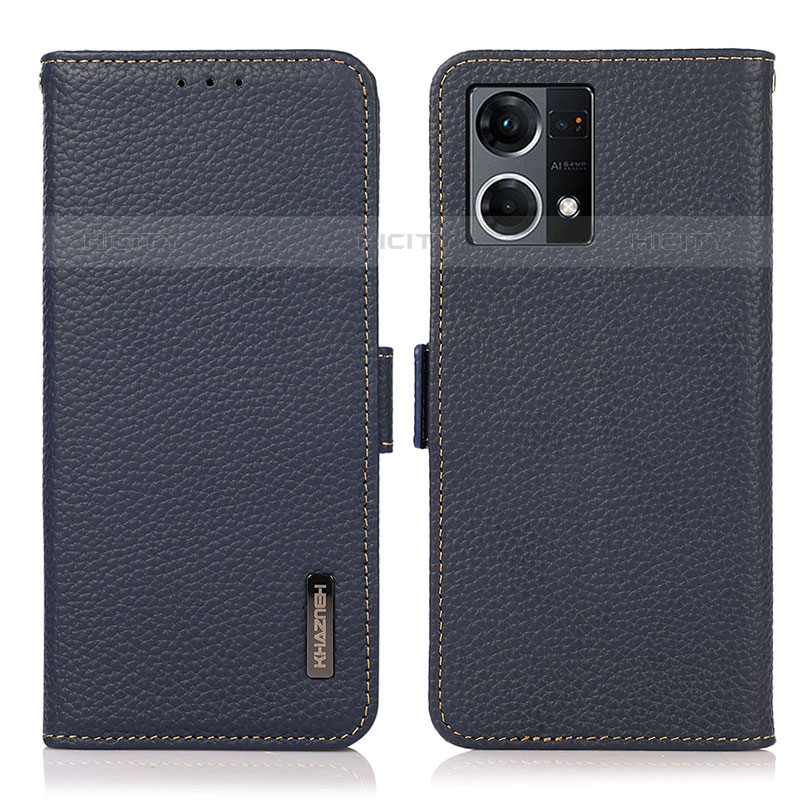 Coque Portefeuille Livre Cuir Etui Clapet B03H pour Oppo Reno7 4G Plus