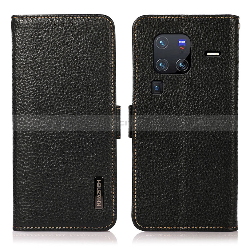 Coque Portefeuille Livre Cuir Etui Clapet B03H pour Vivo X80 Pro 5G Plus