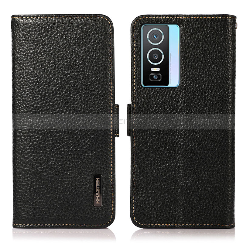 Coque Portefeuille Livre Cuir Etui Clapet B03H pour Vivo Y76s 5G Plus