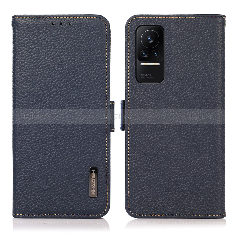 Coque Portefeuille Livre Cuir Etui Clapet B03H pour Xiaomi Civi 1S 5G Bleu Plus