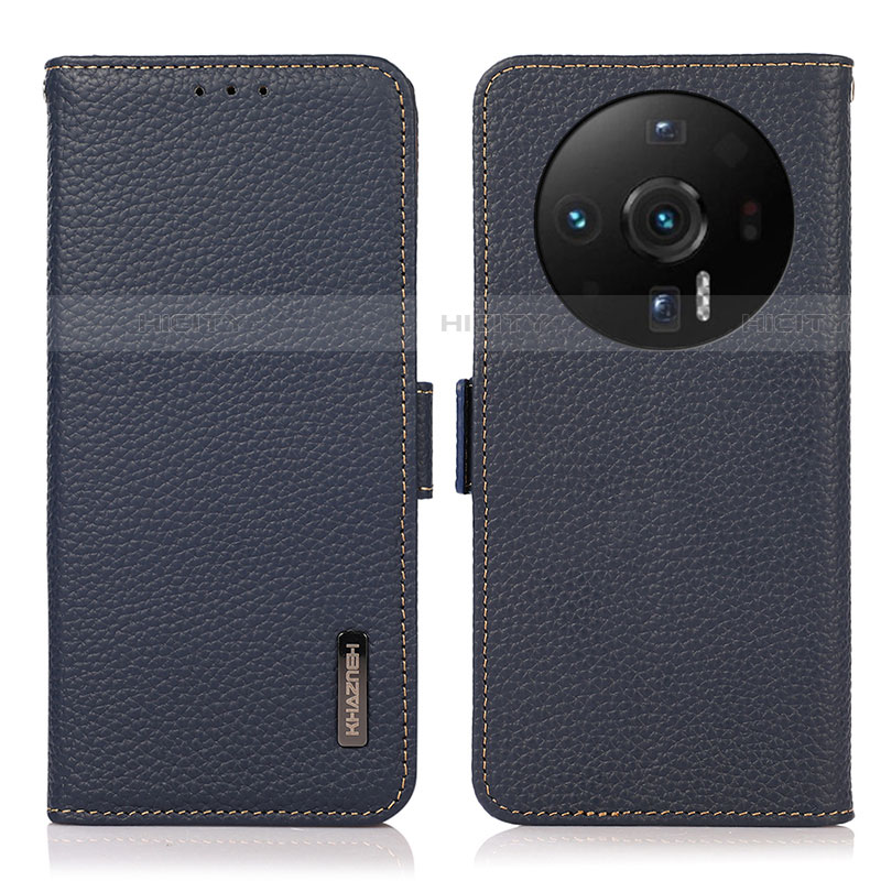 Coque Portefeuille Livre Cuir Etui Clapet B03H pour Xiaomi Mi 12 Ultra 5G Bleu Plus