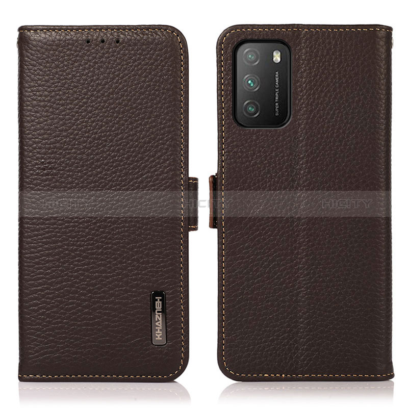 Coque Portefeuille Livre Cuir Etui Clapet B03H pour Xiaomi Poco M3 Plus