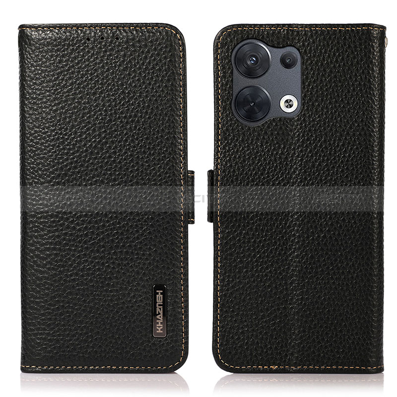 Coque Portefeuille Livre Cuir Etui Clapet B03H pour Xiaomi Redmi Note 13 5G Noir Plus