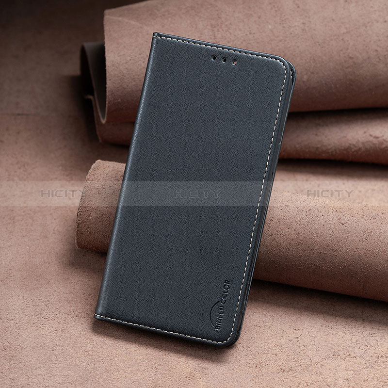 Coque Portefeuille Livre Cuir Etui Clapet B04F pour Google Pixel 7a 5G Noir Plus