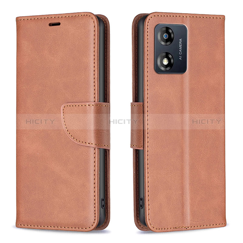 Coque Portefeuille Livre Cuir Etui Clapet B04F pour Motorola Moto E13 Plus