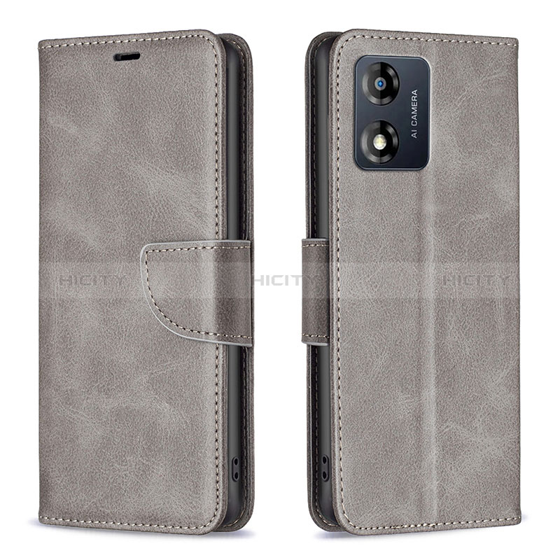 Coque Portefeuille Livre Cuir Etui Clapet B04F pour Motorola Moto E13 Plus