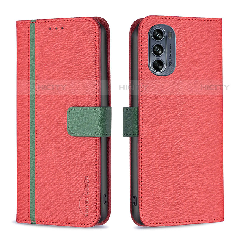 Coque Portefeuille Livre Cuir Etui Clapet B04F pour Motorola Moto G62 5G Plus