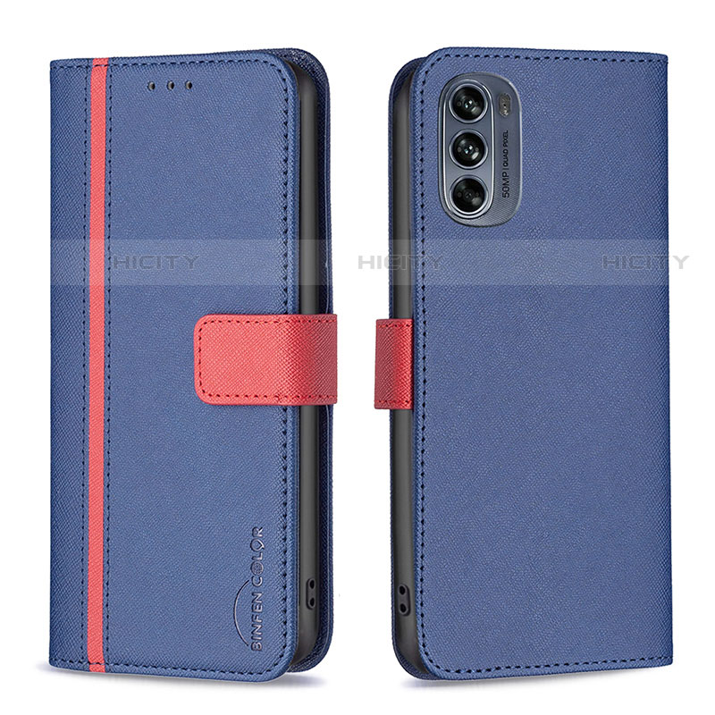 Coque Portefeuille Livre Cuir Etui Clapet B04F pour Motorola Moto G62 5G Plus