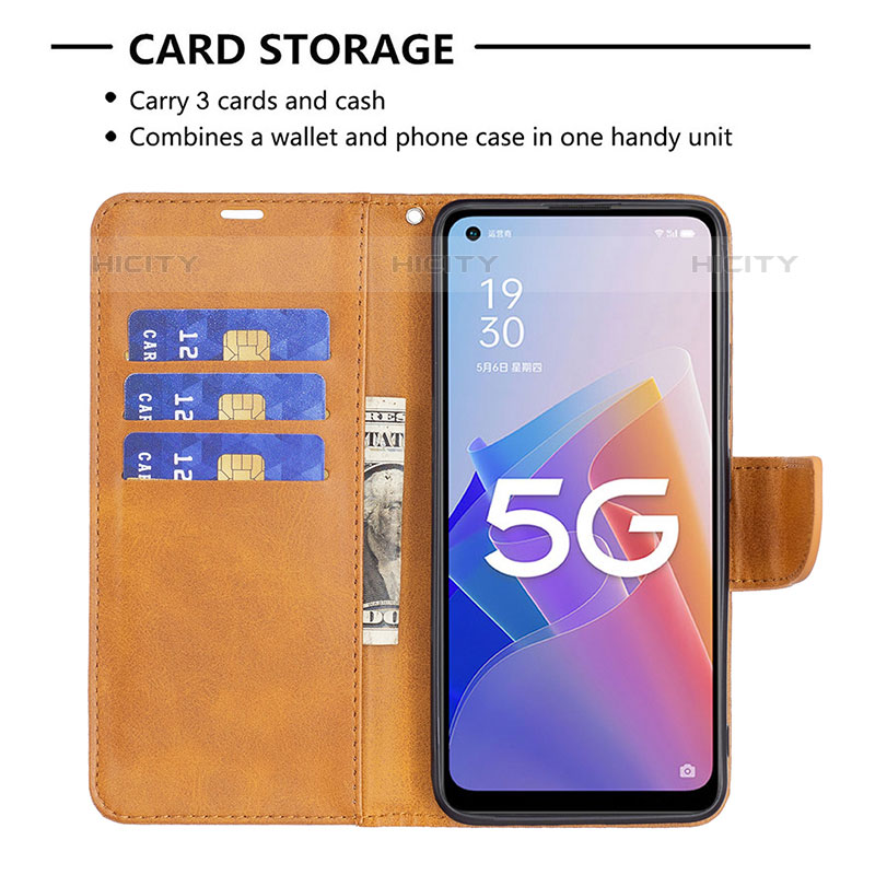 Coque Portefeuille Livre Cuir Etui Clapet B04F pour OnePlus Nord N20 5G Plus