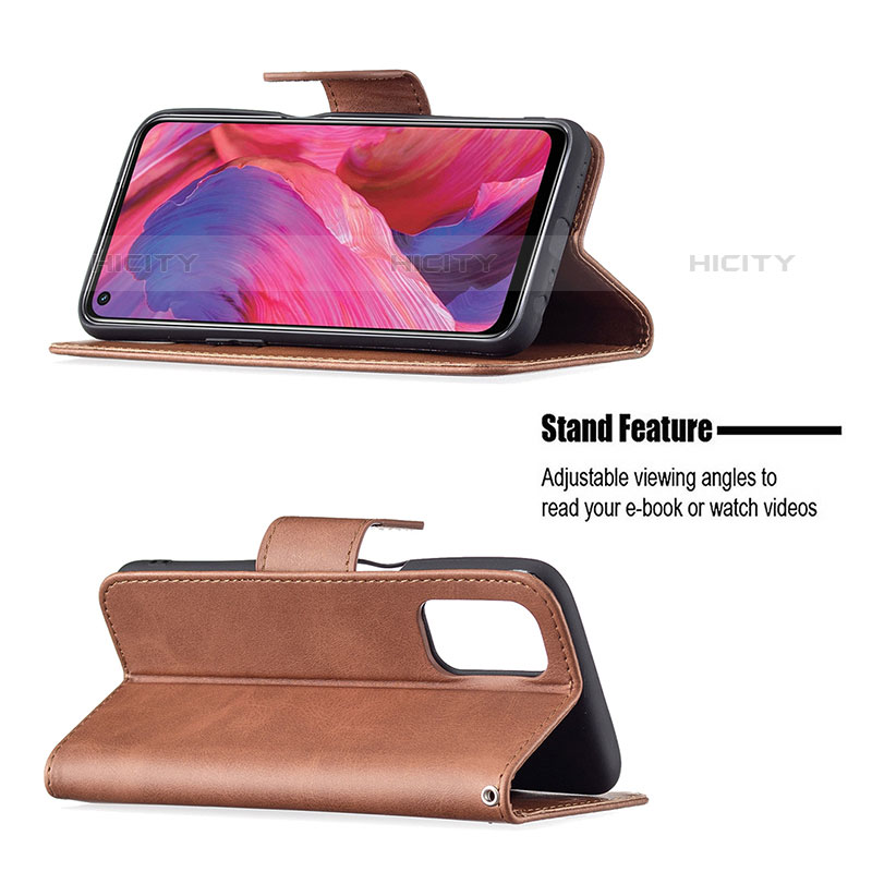 Coque Portefeuille Livre Cuir Etui Clapet B04F pour OnePlus Nord N200 5G Plus