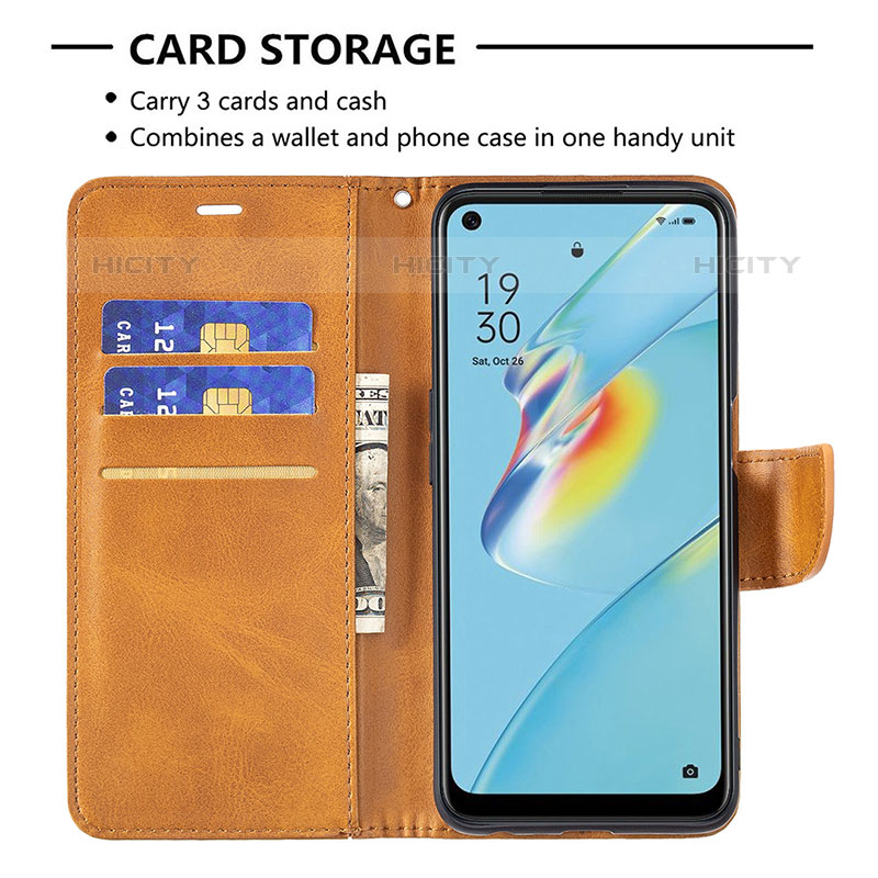 Coque Portefeuille Livre Cuir Etui Clapet B04F pour Oppo A54 4G Plus