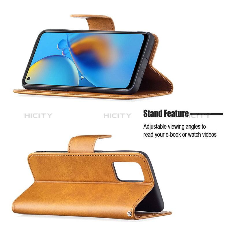 Coque Portefeuille Livre Cuir Etui Clapet B04F pour Oppo A95 4G Plus