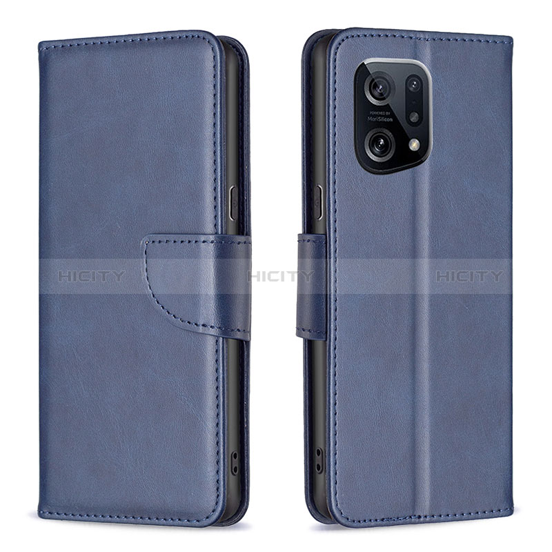 Coque Portefeuille Livre Cuir Etui Clapet B04F pour Oppo Find X5 5G Plus