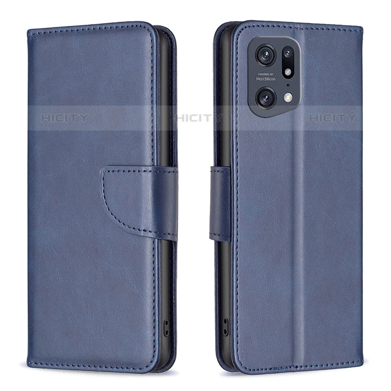 Coque Portefeuille Livre Cuir Etui Clapet B04F pour Oppo Find X5 Pro 5G Plus