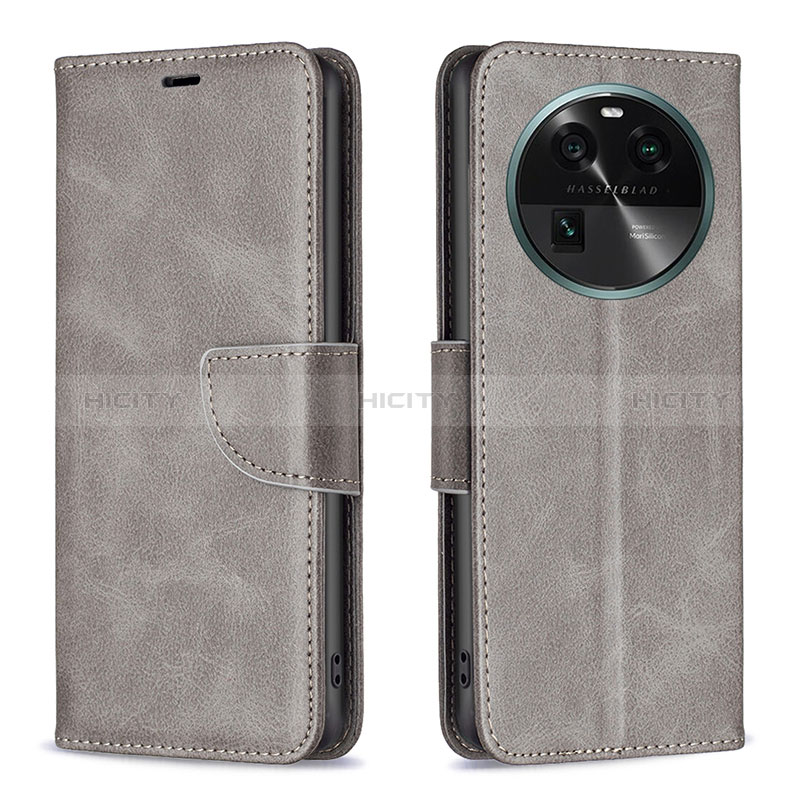 Coque Portefeuille Livre Cuir Etui Clapet B04F pour Oppo Find X6 Pro 5G Plus