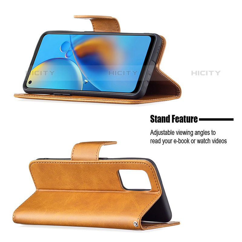 Coque Portefeuille Livre Cuir Etui Clapet B04F pour Oppo Reno6 Lite Plus