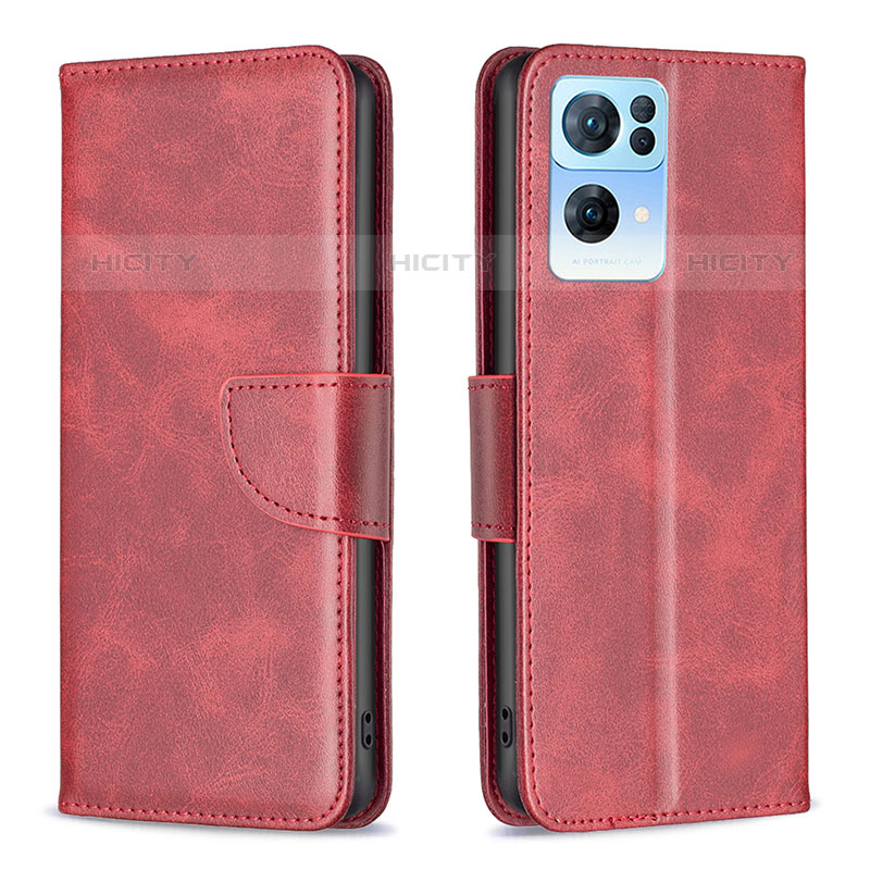 Coque Portefeuille Livre Cuir Etui Clapet B04F pour Oppo Reno7 Pro 5G Plus