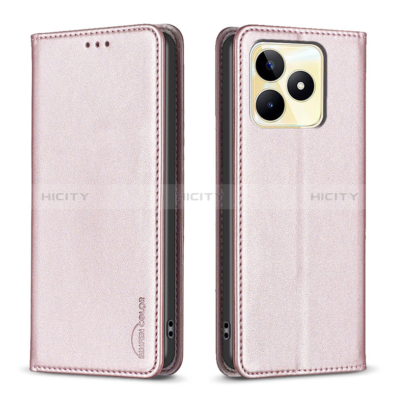 Coque Portefeuille Livre Cuir Etui Clapet B04F pour Realme C51 Plus