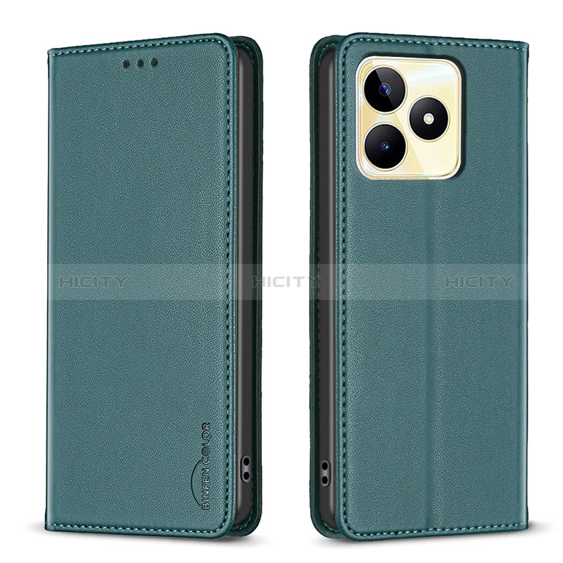 Coque Portefeuille Livre Cuir Etui Clapet B04F pour Realme C51 Plus