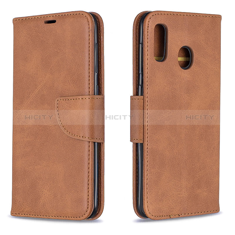 Coque Portefeuille Livre Cuir Etui Clapet B04F pour Samsung Galaxy A20 Plus