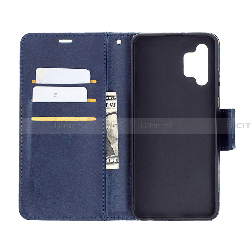 Coque Portefeuille Livre Cuir Etui Clapet B04F pour Samsung Galaxy A32 4G Plus