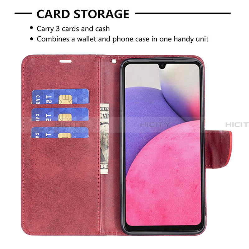 Coque Portefeuille Livre Cuir Etui Clapet B04F pour Samsung Galaxy A33 5G Plus