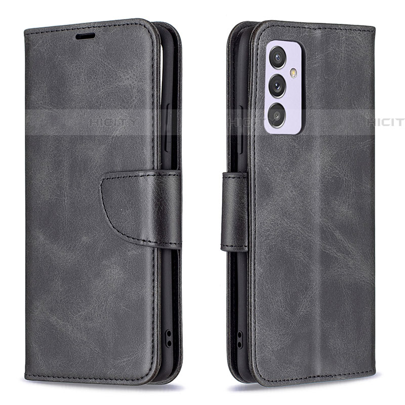 Coque Portefeuille Livre Cuir Etui Clapet B04F pour Samsung Galaxy A34 5G Noir Plus