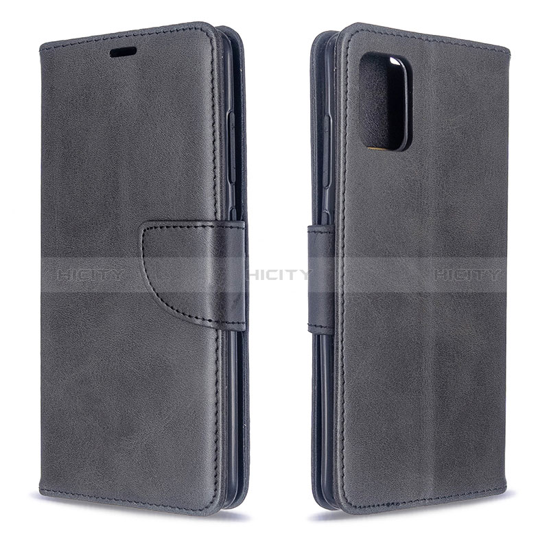 Coque Portefeuille Livre Cuir Etui Clapet B04F pour Samsung Galaxy A51 5G Noir Plus