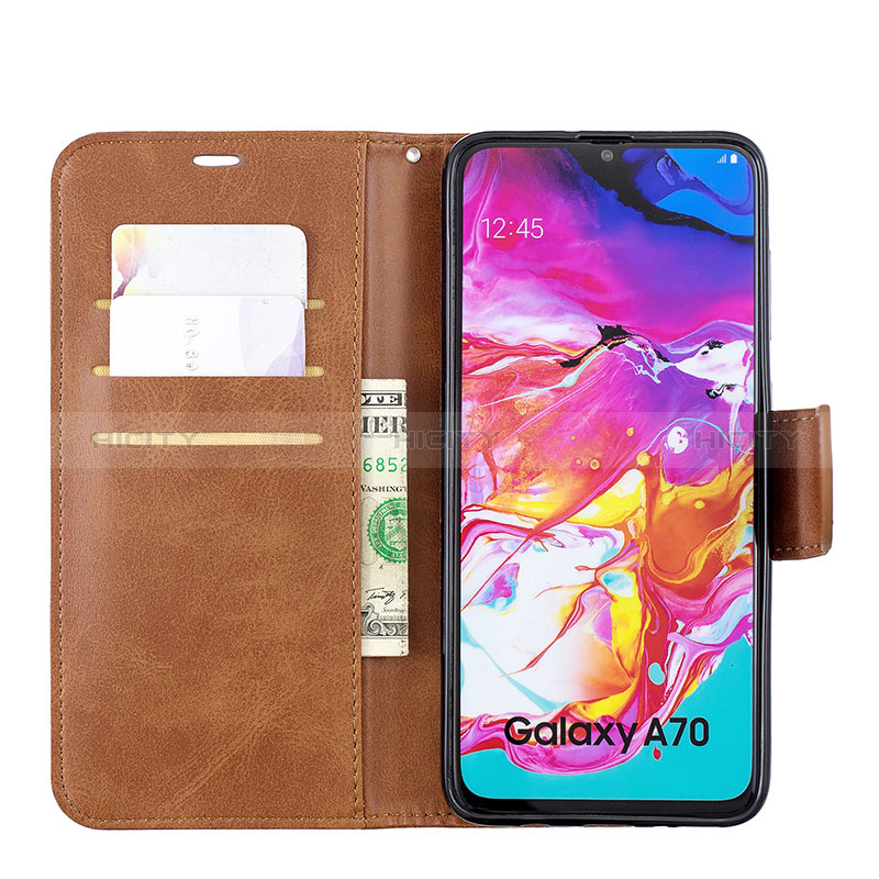 Coque Portefeuille Livre Cuir Etui Clapet B04F pour Samsung Galaxy A70 Plus