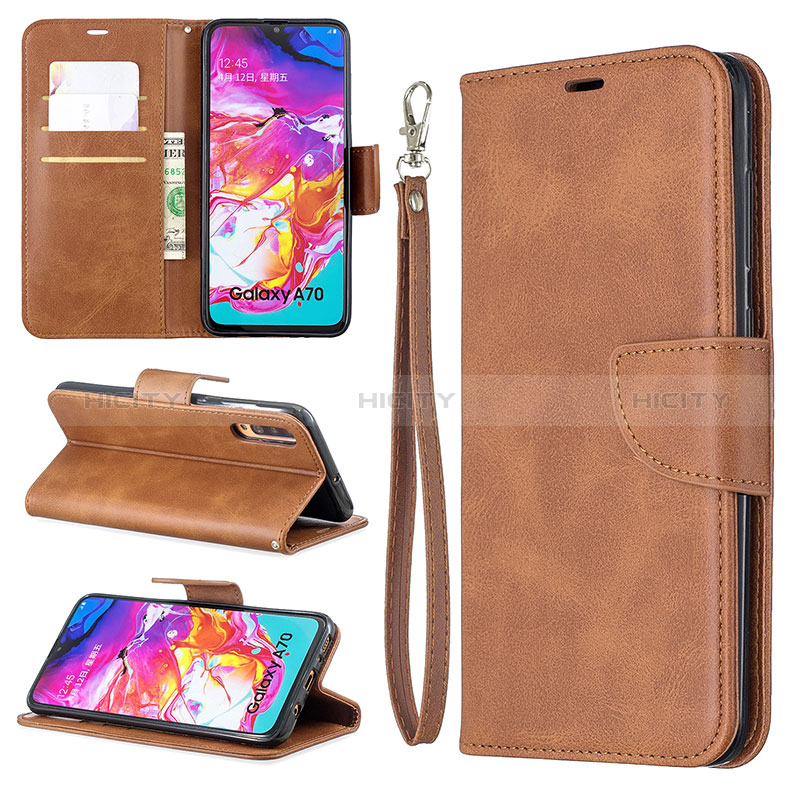 Coque Portefeuille Livre Cuir Etui Clapet B04F pour Samsung Galaxy A70S Plus