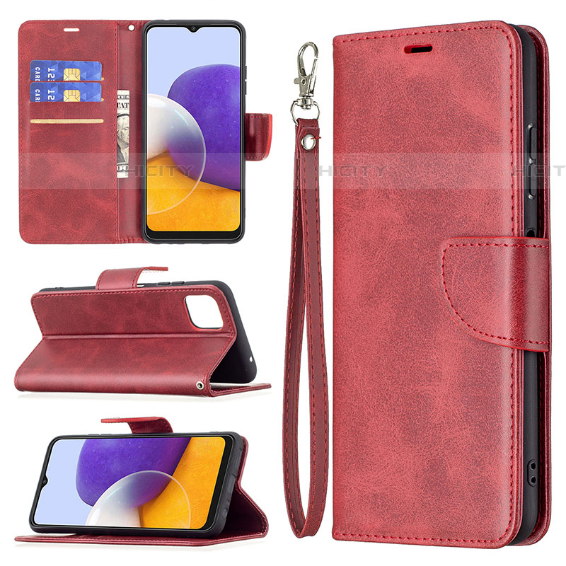 Coque Portefeuille Livre Cuir Etui Clapet B04F pour Samsung Galaxy F42 5G Plus