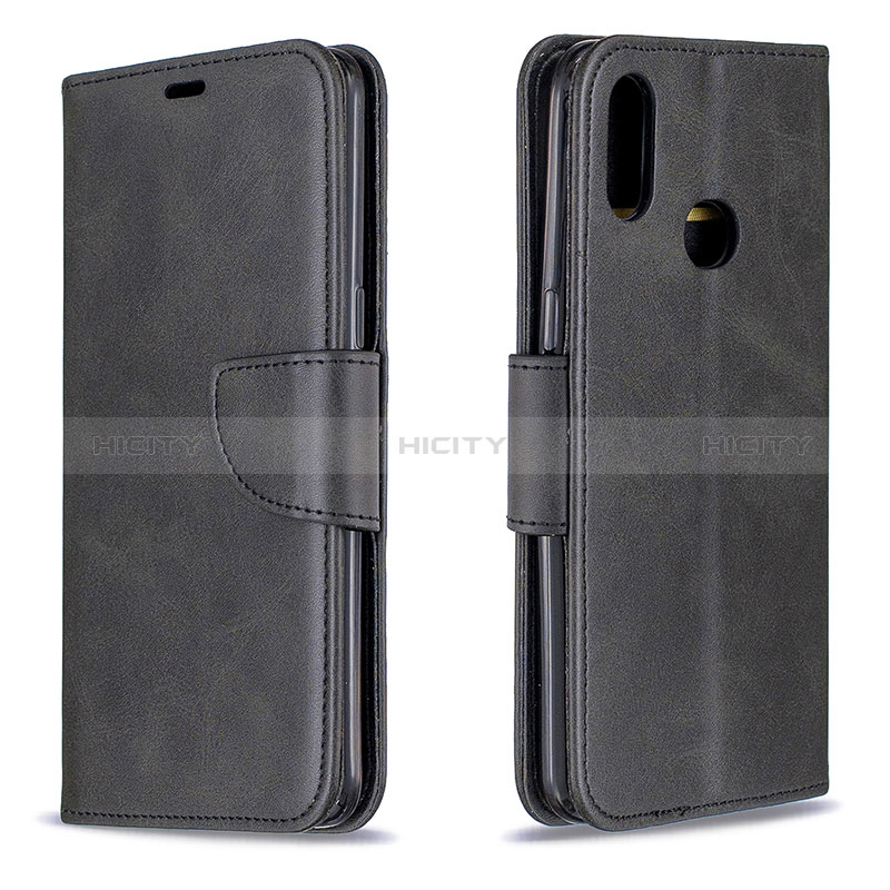 Coque Portefeuille Livre Cuir Etui Clapet B04F pour Samsung Galaxy M01s Noir Plus