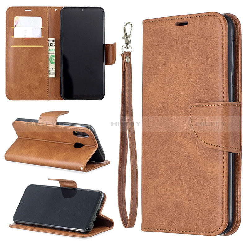 Coque Portefeuille Livre Cuir Etui Clapet B04F pour Samsung Galaxy M20 Plus