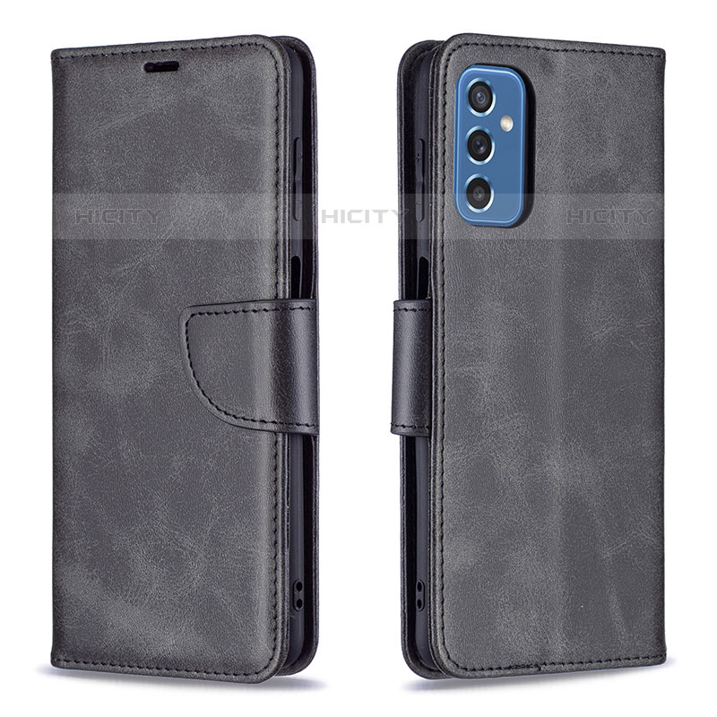 Coque Portefeuille Livre Cuir Etui Clapet B04F pour Samsung Galaxy M52 5G Noir Plus