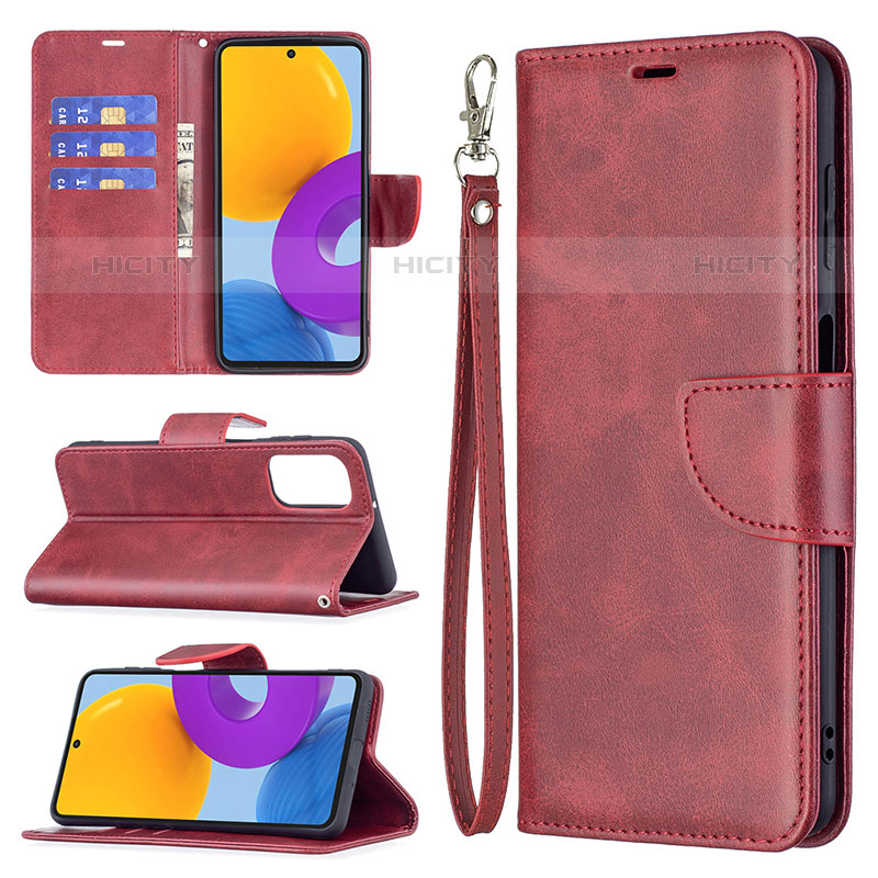 Coque Portefeuille Livre Cuir Etui Clapet B04F pour Samsung Galaxy M52 5G Plus