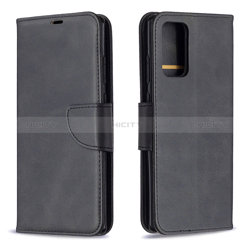 Coque Portefeuille Livre Cuir Etui Clapet B04F pour Samsung Galaxy Note 20 5G Noir Plus