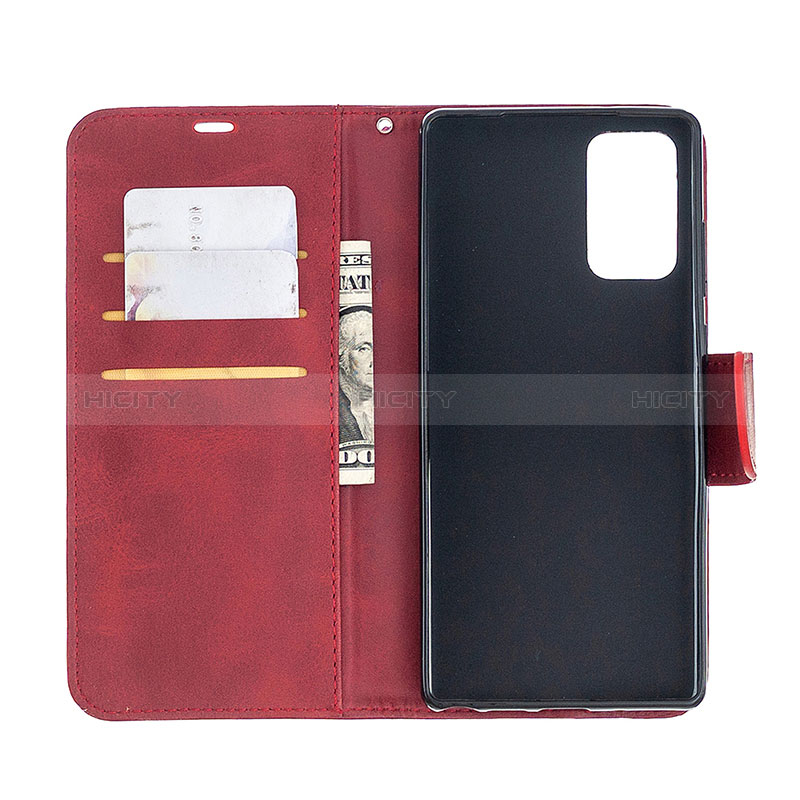 Coque Portefeuille Livre Cuir Etui Clapet B04F pour Samsung Galaxy Note 20 5G Plus