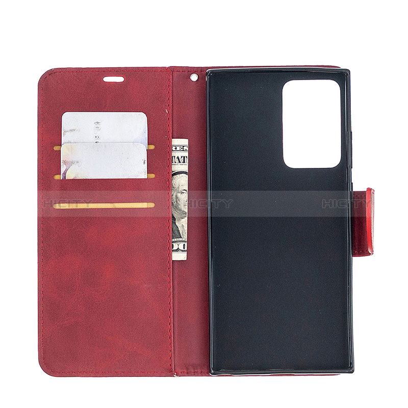 Coque Portefeuille Livre Cuir Etui Clapet B04F pour Samsung Galaxy Note 20 Ultra 5G Plus