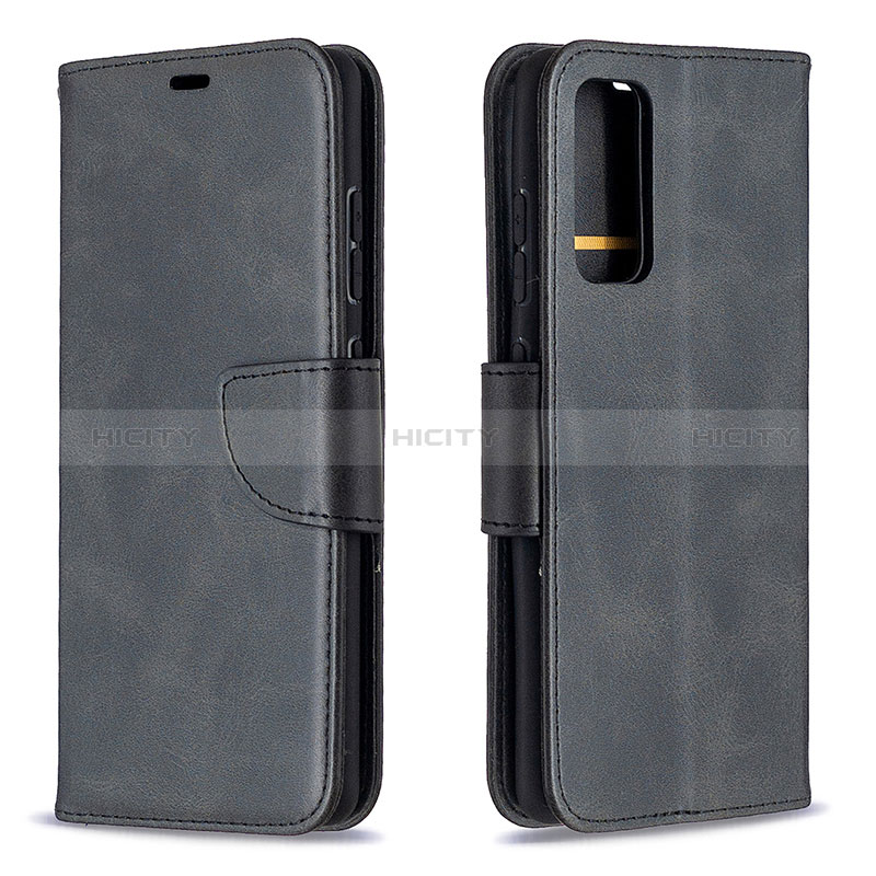 Coque Portefeuille Livre Cuir Etui Clapet B04F pour Samsung Galaxy S20 FE 4G Noir Plus