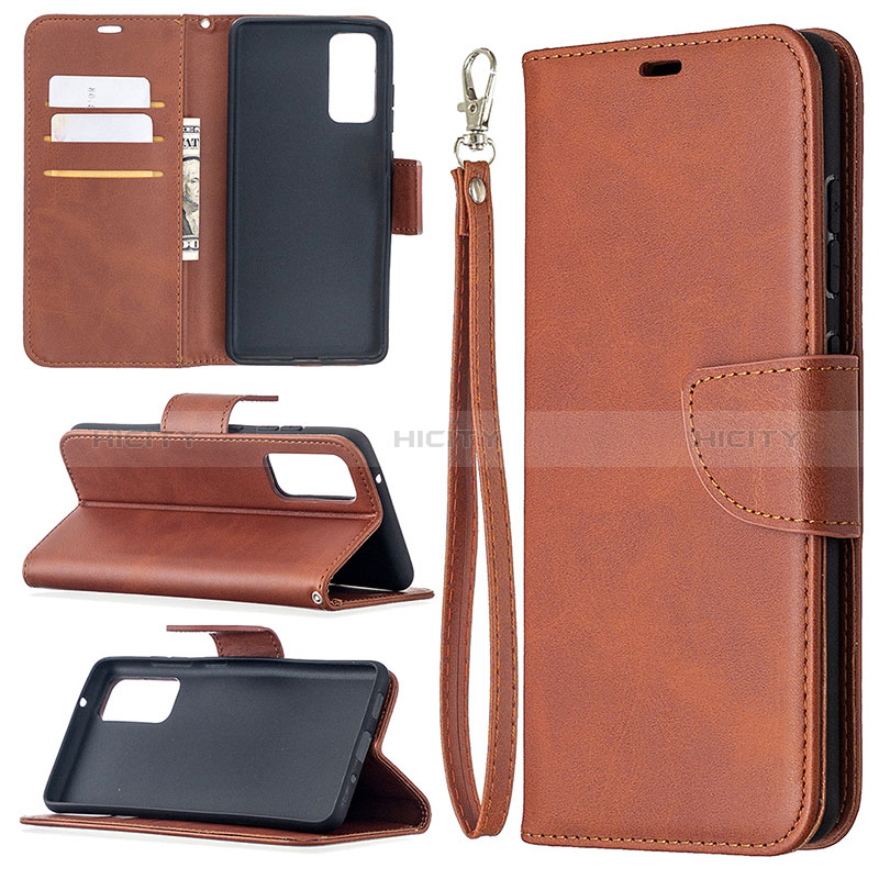 Coque Portefeuille Livre Cuir Etui Clapet B04F pour Samsung Galaxy S20 Lite 5G Plus