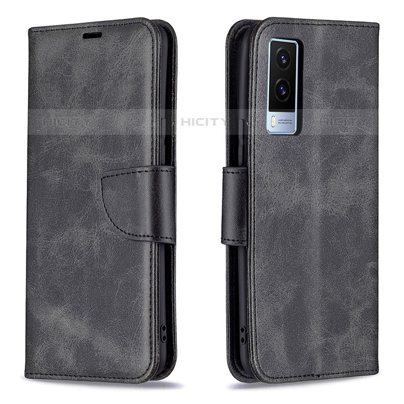 Coque Portefeuille Livre Cuir Etui Clapet B04F pour Vivo V21e 5G Plus