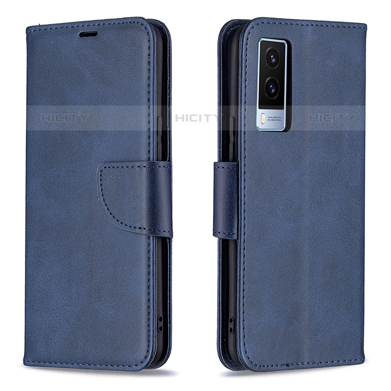 Coque Portefeuille Livre Cuir Etui Clapet B04F pour Vivo V21e 5G Plus