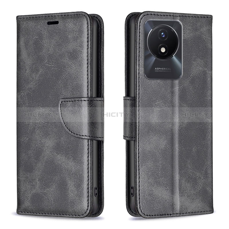 Coque Portefeuille Livre Cuir Etui Clapet B04F pour Vivo Y02A Plus