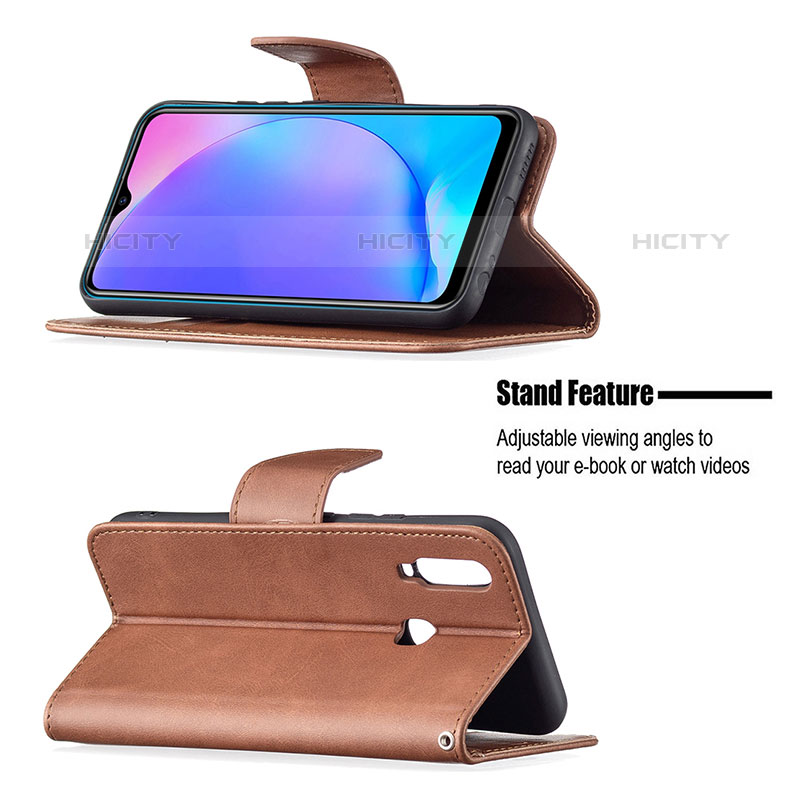 Coque Portefeuille Livre Cuir Etui Clapet B04F pour Vivo Y11 Plus